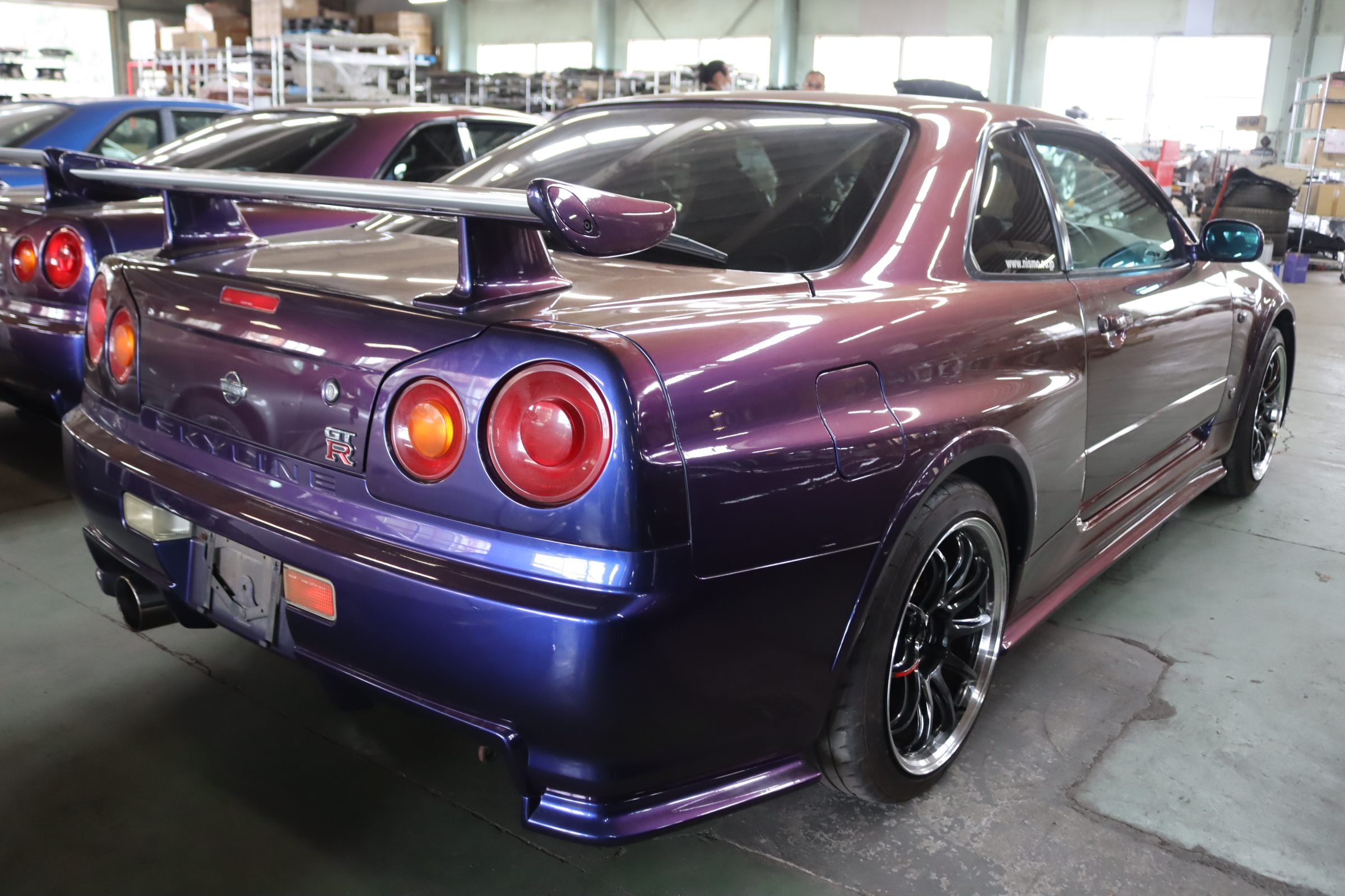 神奈川県/T様 日産/スカイラインGT-R/ミッドナイトパープルⅢ/BNR34